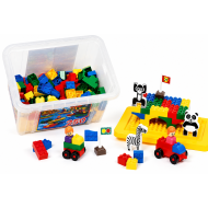 Plastic Construction Blocks 230 Pieces