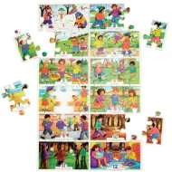 Months of The Year Wooden Puzzle