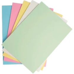 Photocopier A4 Pastel Colours Copier Paper 100 Sheets assorted