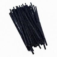 Pipe Cleaners Black 16cm