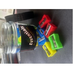 Plastic Pencil Sharpeners/Topper Tub of 30