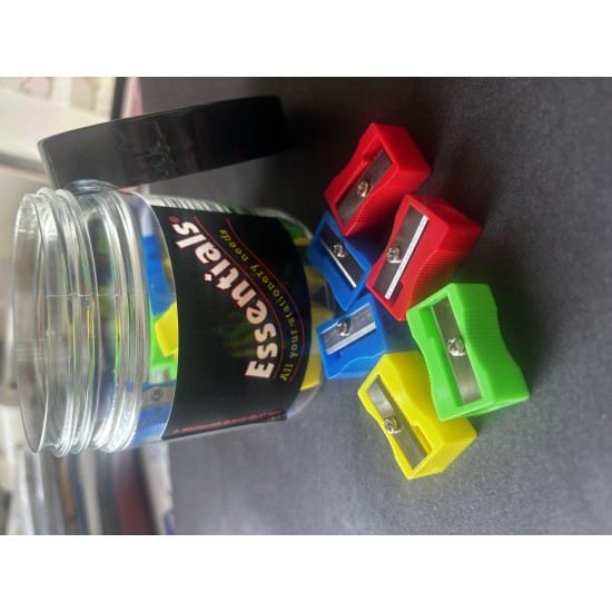 Plastic Pencil Sharpeners/Topper Tub of 30