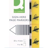 Post it - Sticky Note Sign Here Note