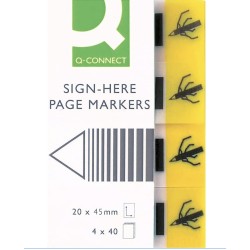 Post it - Sticky Note Sign Here Note