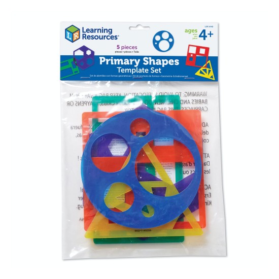 Primary Shape Template Stencils