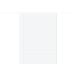 Ruled Foolscap Fly Exam Paper