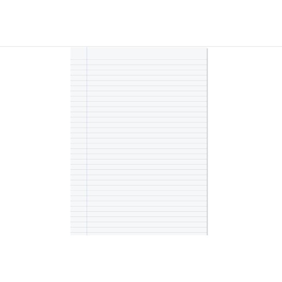 Ruled Foolscap Fly Exam Paper