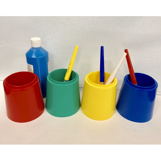 Large Paint and Water Pots