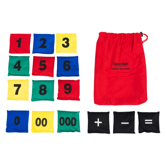 Numbered Bean Bags Set