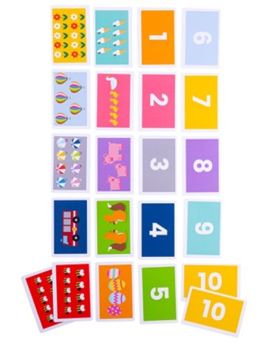 1-10 Snap Card Game