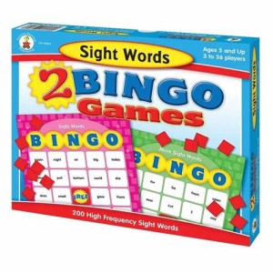 2 Bingo Games Sight Words