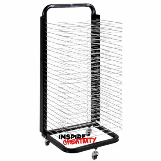 25 Shelf Mobile Drying Rack