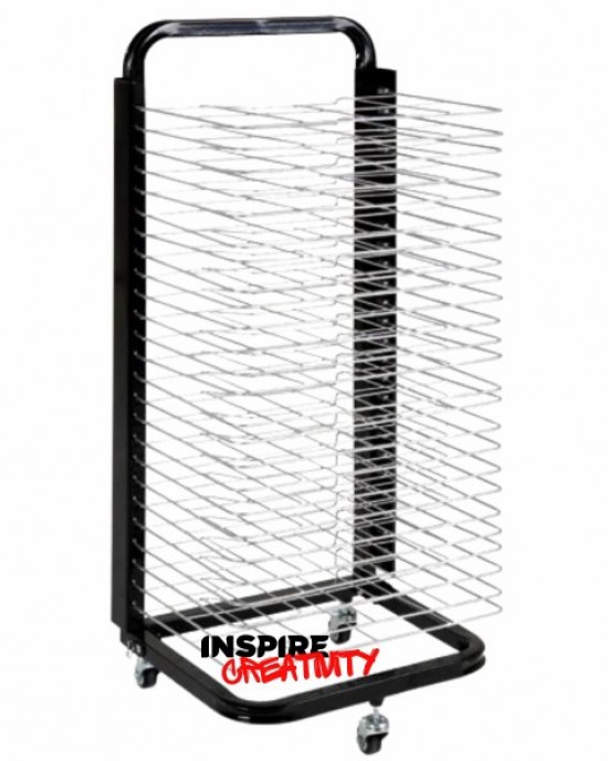 25 Shelf Mobile Drying Rack