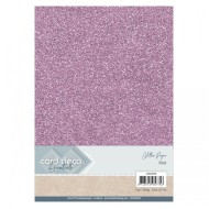 A4 Glitter Paper Pink