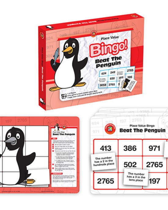 Beat The Penguin (Place Value Bingo) 