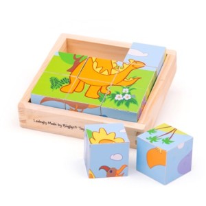 Dinosaur Cube Puzzle 