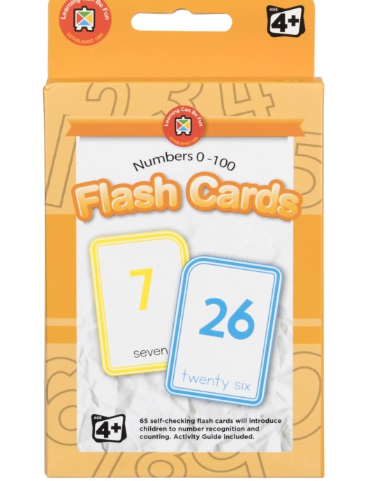 FLASH CARDS NUMBERS 0-100