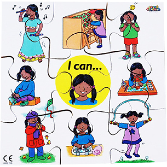I Can Jigsaw Set Of 4