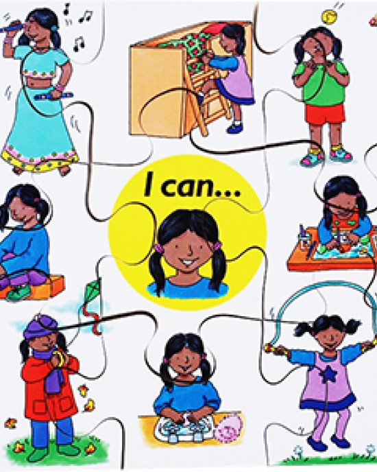 I Can Jigsaw Set Of 4 