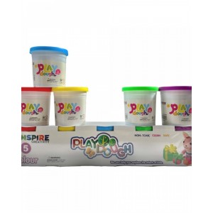 Play Dough Soft 5 x 110g Box of 12 sets