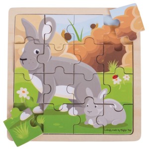 Rabbit & Bunny Puzzle 