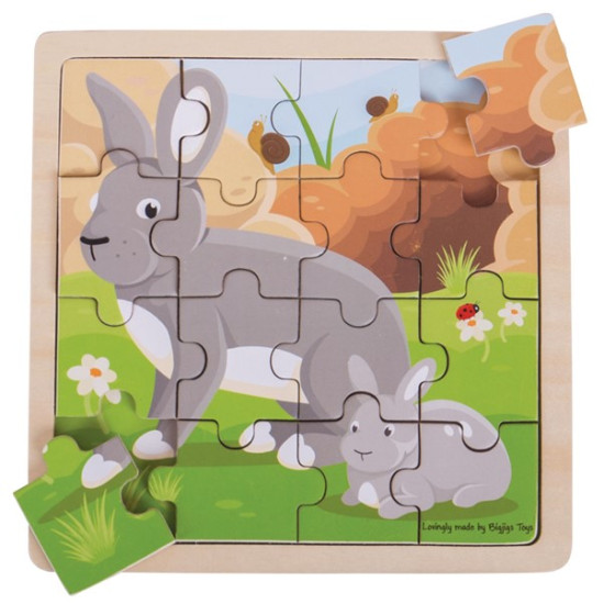 Rabbit & Bunny Puzzle