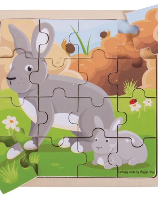 Rabbit & Bunny Puzzle 