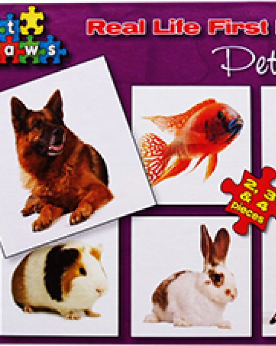 Real Life First Puzzles Pets