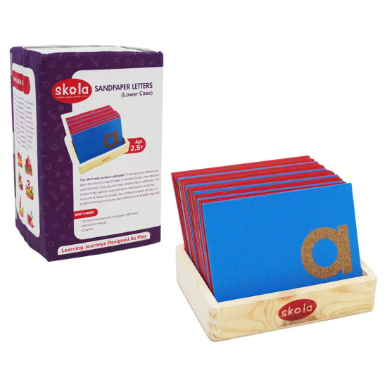Sandpaper Letters Lower Case Skola