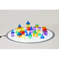 Translucent Geometric Shapes