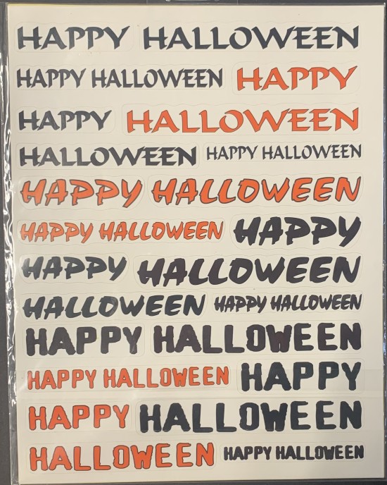 Halloween Stickers