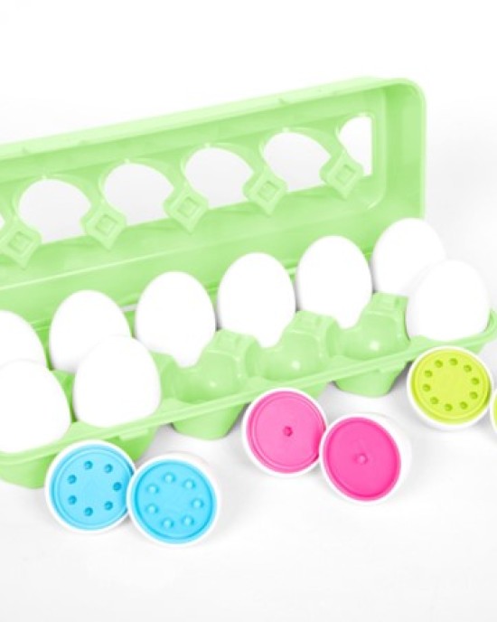 Number Match Eggs 