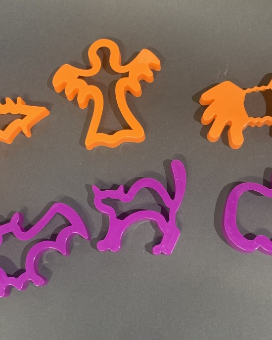 Pastry Cutters Halloween Pack of 6