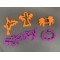 Pastry Dough Cutters Halloween Pack of 6