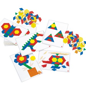 Pattern Blocks Activity Cards