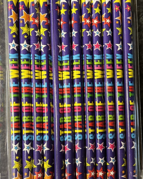 Star of the Week Reward Pencils