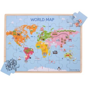 World Map Puzzle 