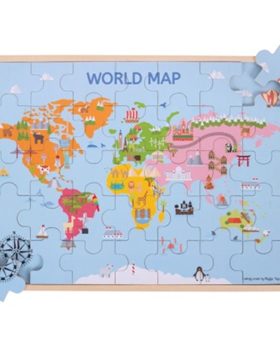 World Map Puzzle 