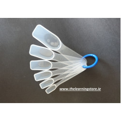 Metric and Customary Measuring Spoons (6 pieces)