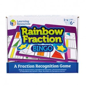 Rainbow Fraction Bingo