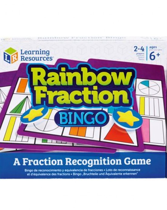 Rainbow Fraction Bingo