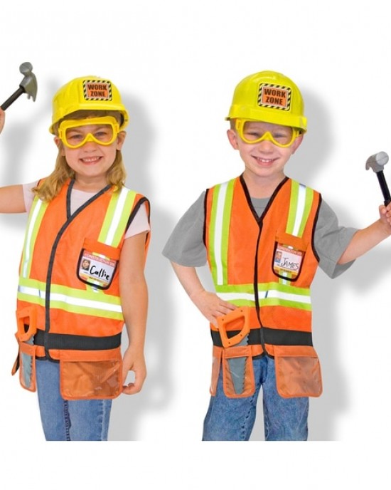 Construction Worker Costume The Learning Store Teacher School   Construction Worker Builder Costume2 550x688h 