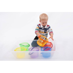Translucent Colour Bucket Set