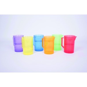 Translucent Colour Jug Set 