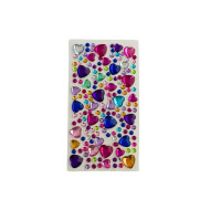 Crystal Gems- Assorted Heart & Circle