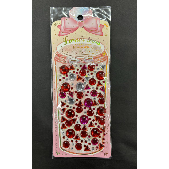 Crystal Gems Circle & Triangle Gem Set