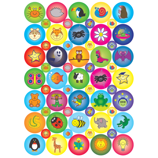 Sticker Non-Captioned Compilation Reward 24 &10mm