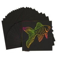 Scratch Art Design Boards 100 Sheets