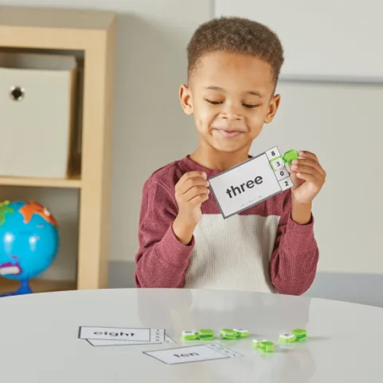 Learn my Numbers: Fine Motor Clips
