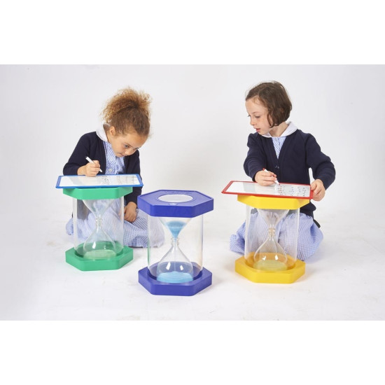 Giant Sit on Sand Timers Clear View 1 Minute